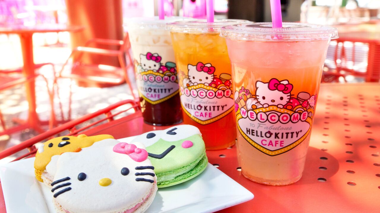 Hello Kitty Cafe Opening In Las Vegas