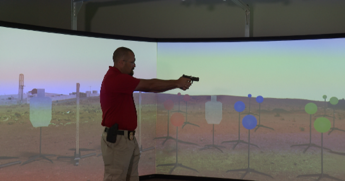 Newport News Police use simulator to show split-second use-of-force decisions