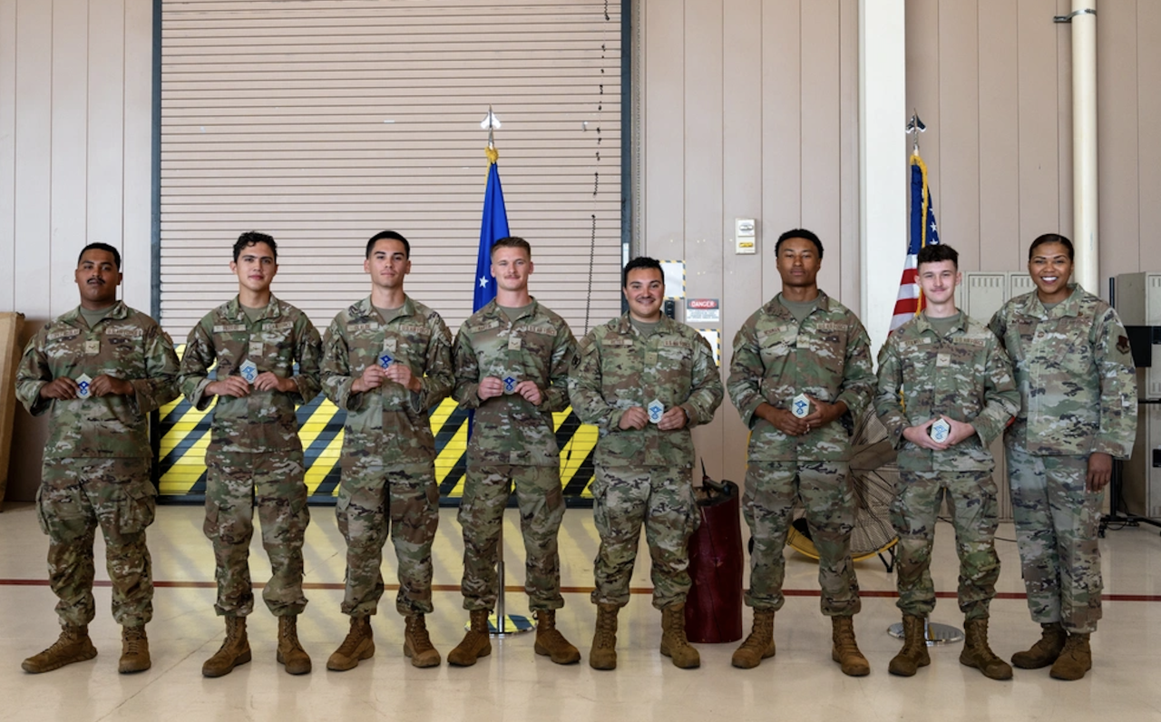 Nellis airmen honored
