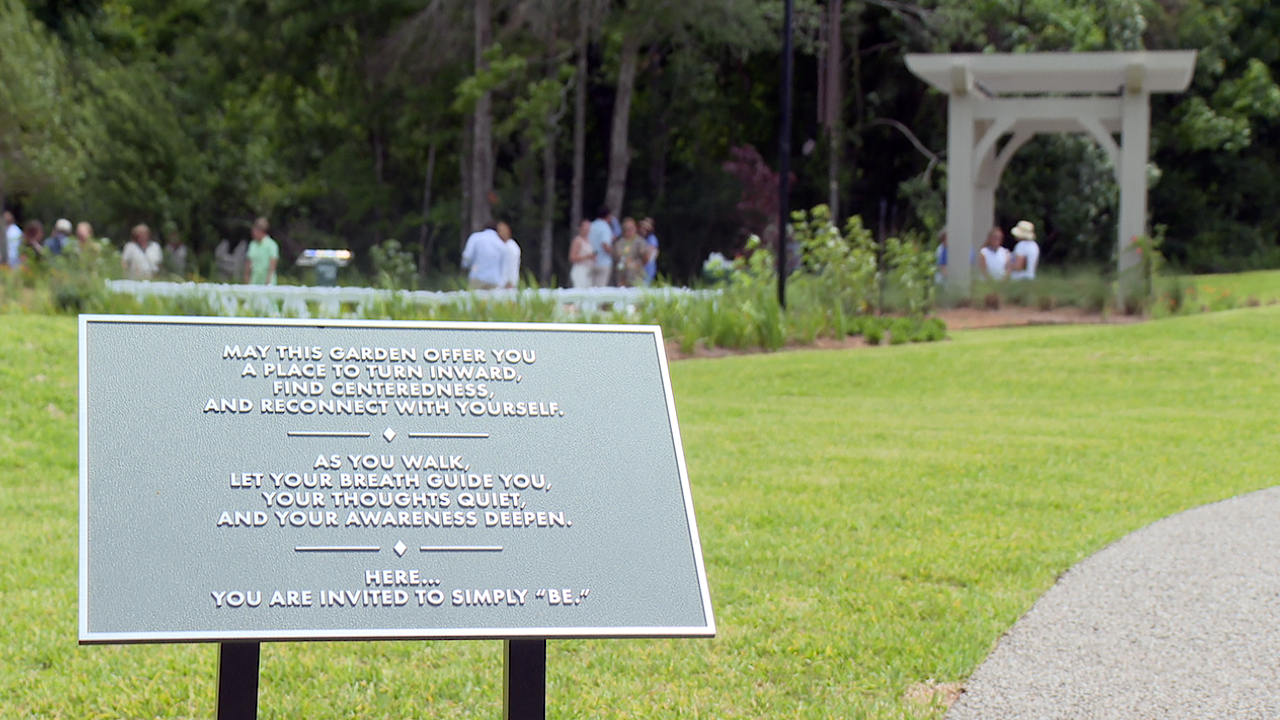 Moncus Park opens new Kergan Meditation Garden