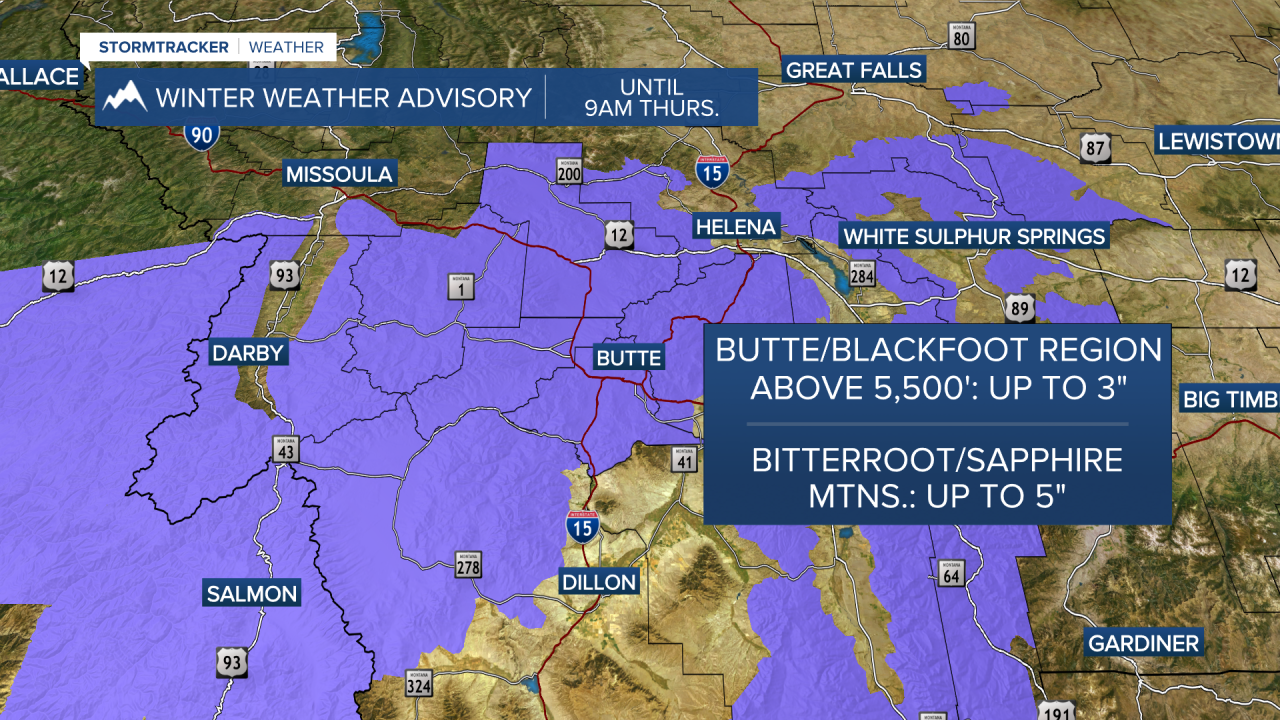 Winter Weather Advisories