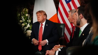 APTOPIX Trump Ireland