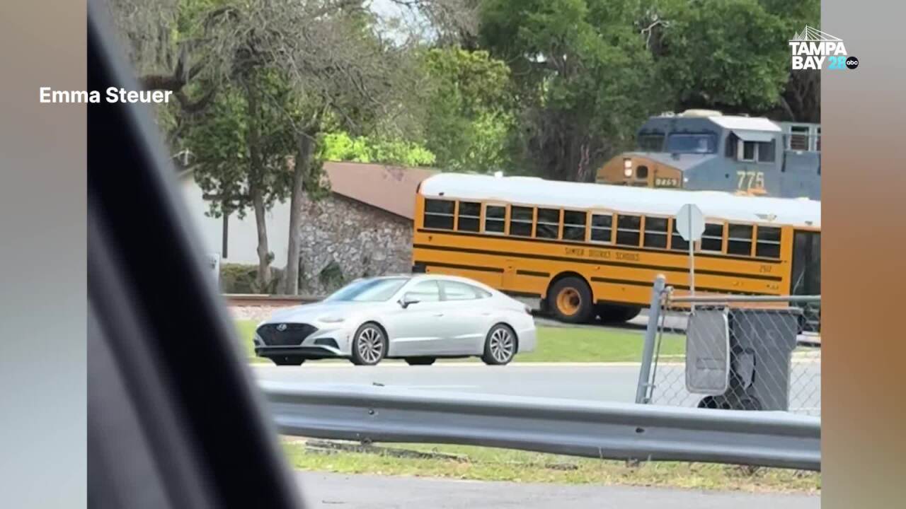 Florida school bus driver arrested after crash with train: SCSO