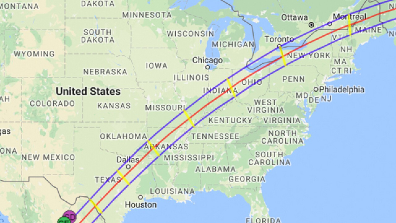 The next total solar eclipse will be in 2024