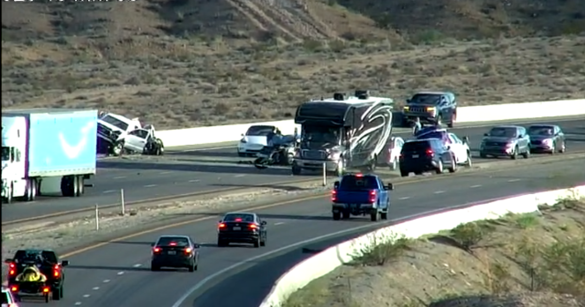 Northbound Interstate 15 reopens near Moapa after investigation into fatal head-on crash