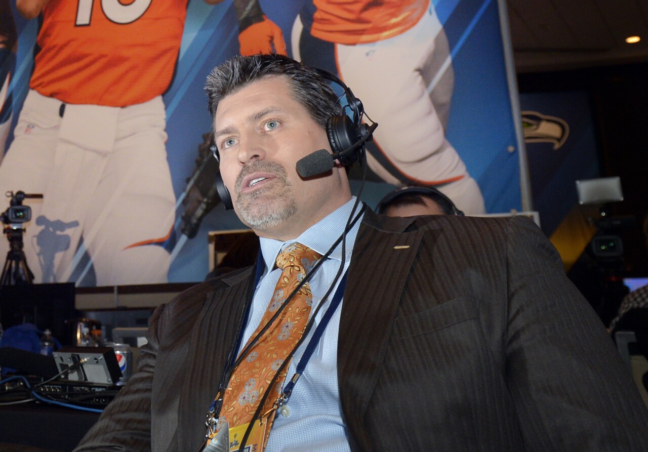 Mark Schlereth broadcasting