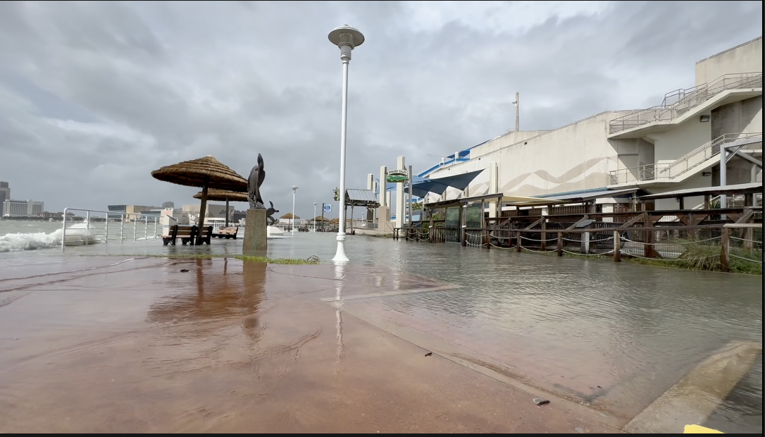 The TSA flooded during Tropical Storm Alberto