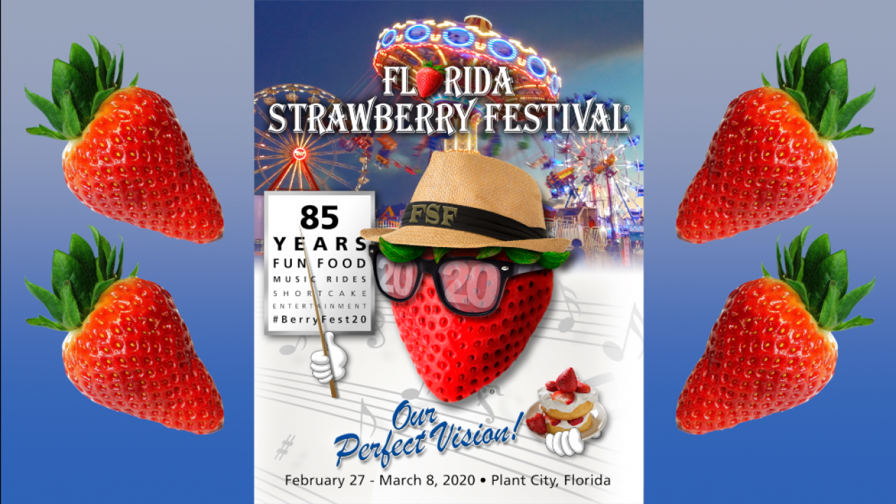 Florida Strawberry Festival 2020 Dates Florida Strawberry Festival announces 2020 theme 'Our Perfect Vision' Florida Strawberry Festival 2020 Dates Florida Strawberry Festival announces 2020 theme 'Our Perfect Vision'