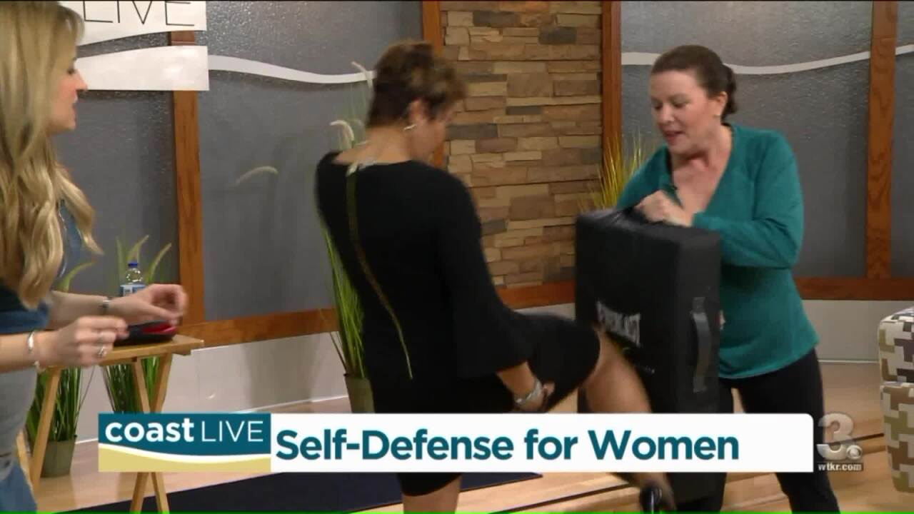 A lesson in self-defense for women on Coast Live