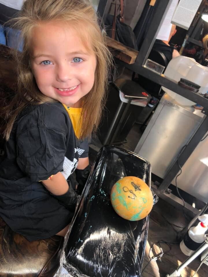 5-year-old tattoo artist