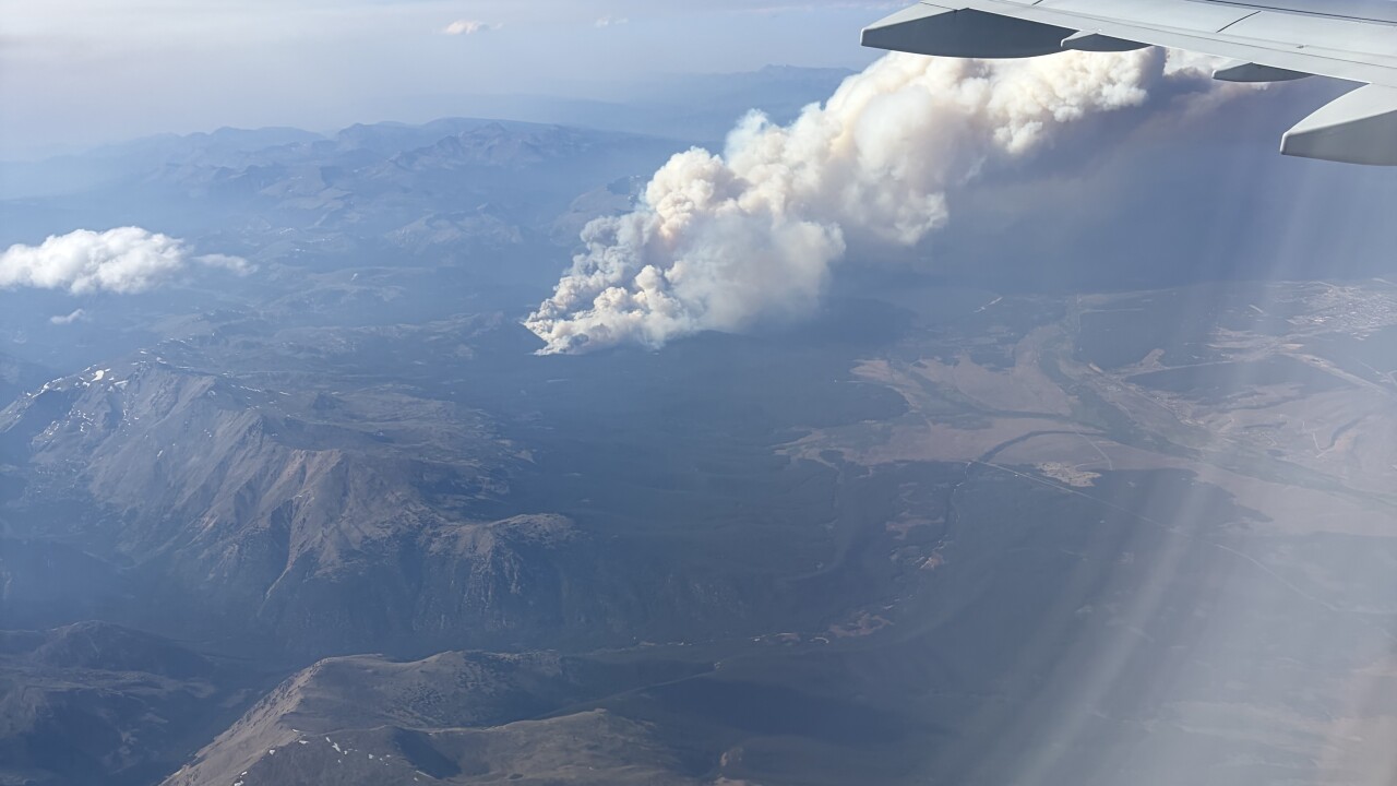 Willow Fire near Leadville June 28 2026