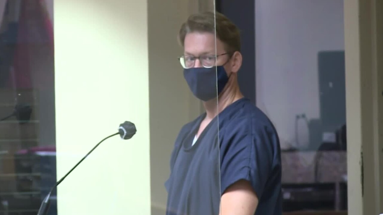Independence Middle School teacher Daniel Norment appears in a Palm Beach County courtroom on May 11, 2022