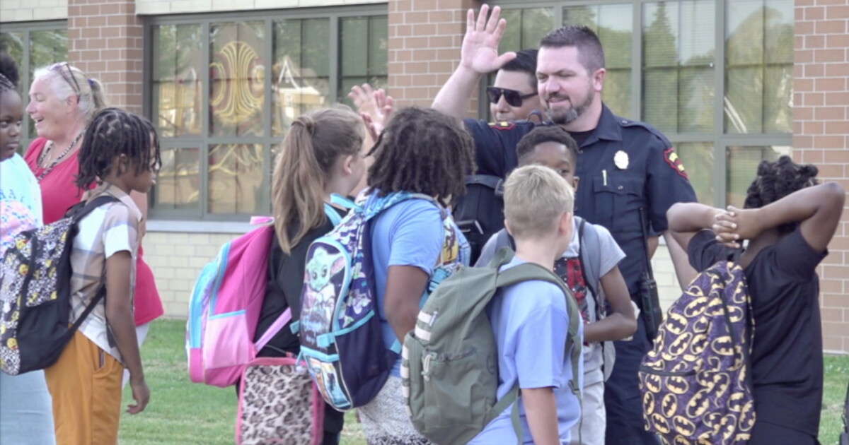 Students return to the classroom at Kenosha Unified School District