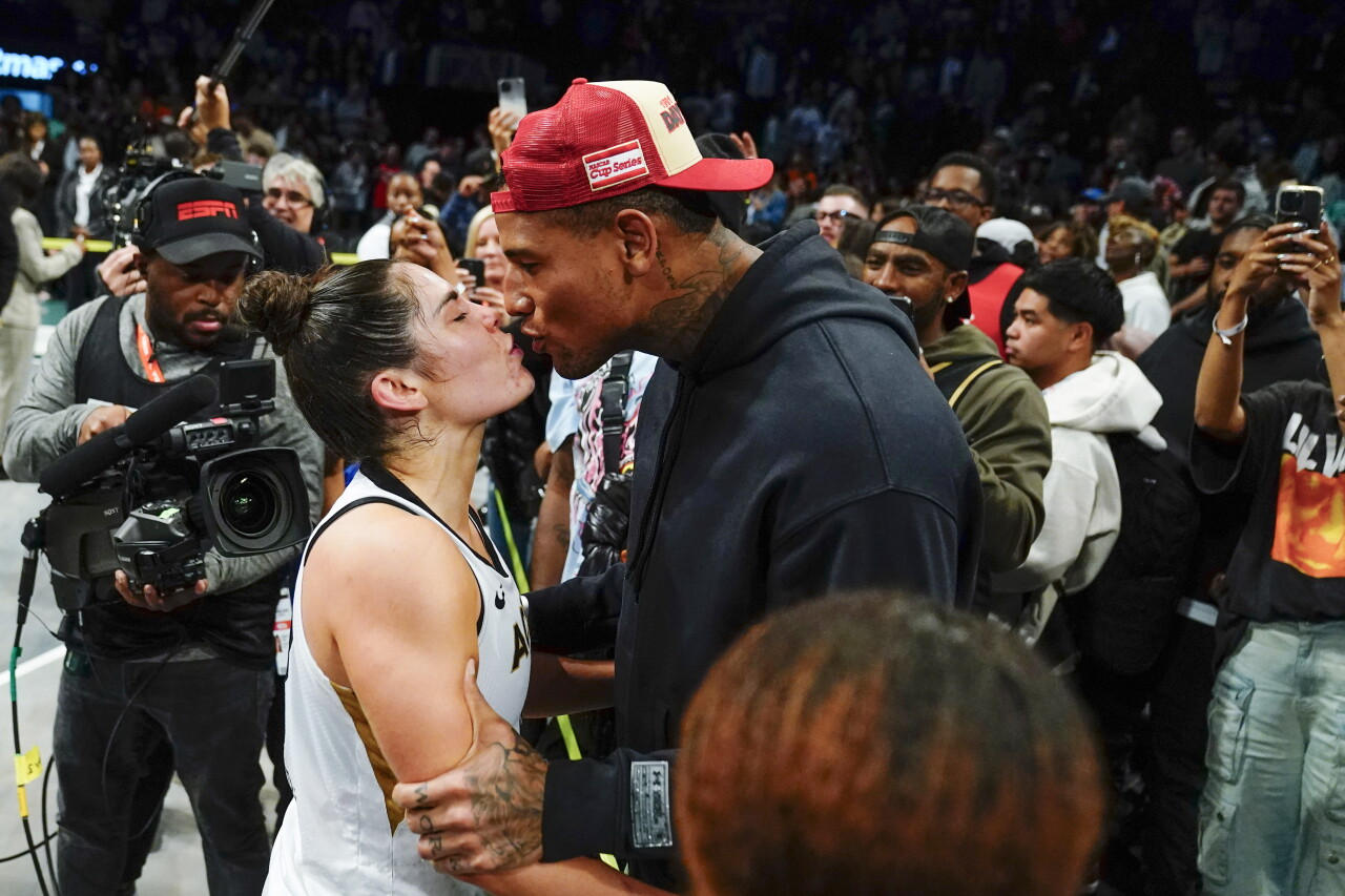 Las Vegas Aces - Kelsey Plum and Darren Waller