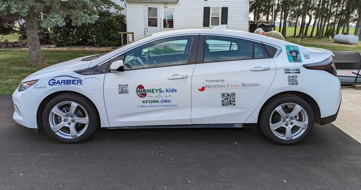Man on road trip to find kidney donors for 100 kids makes stops in Norfolk - Vimarsana News