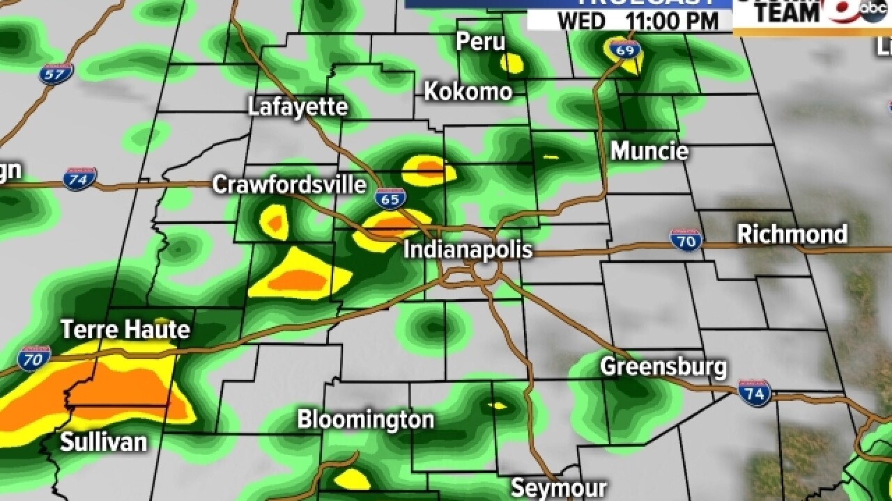 TIMELINE: When to expect rain