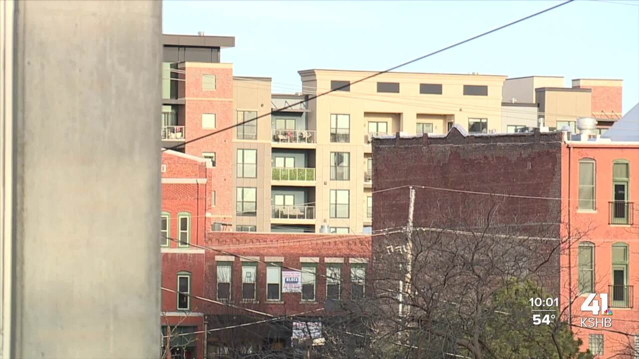 River Market neighborhood in Kansas City, Missouri