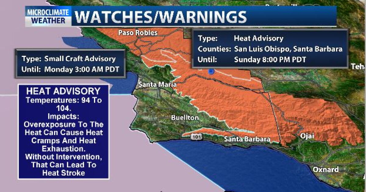 Heat advisory issued as temperatures continue to climb