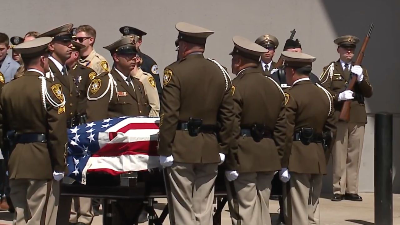 Officer Abelnabi procession