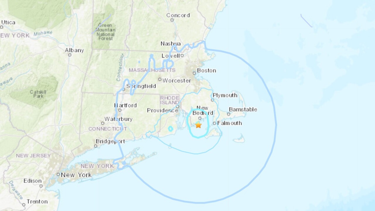 Earthquake in Massachusetts felt in Connecticut, parts of Long Island