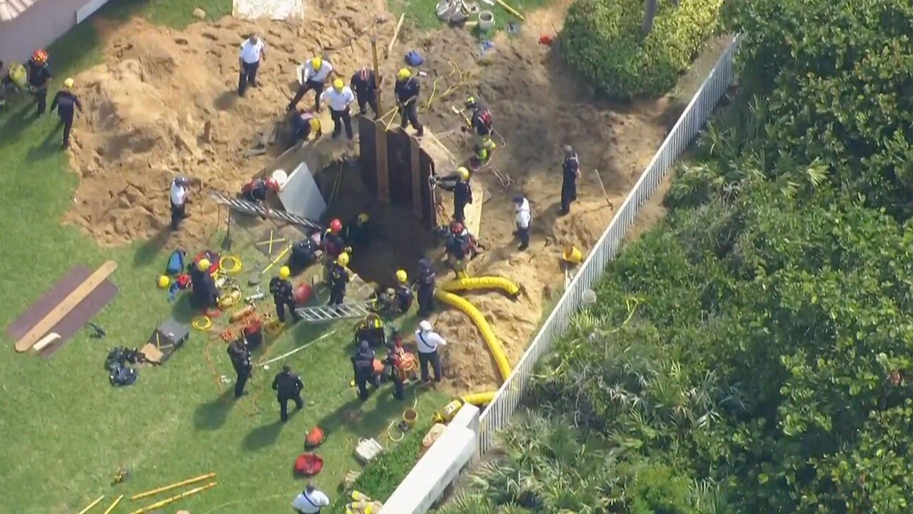 3 people rescued from 10-foot hole after construction accident in Juno Beach on Aug. 19, 2021