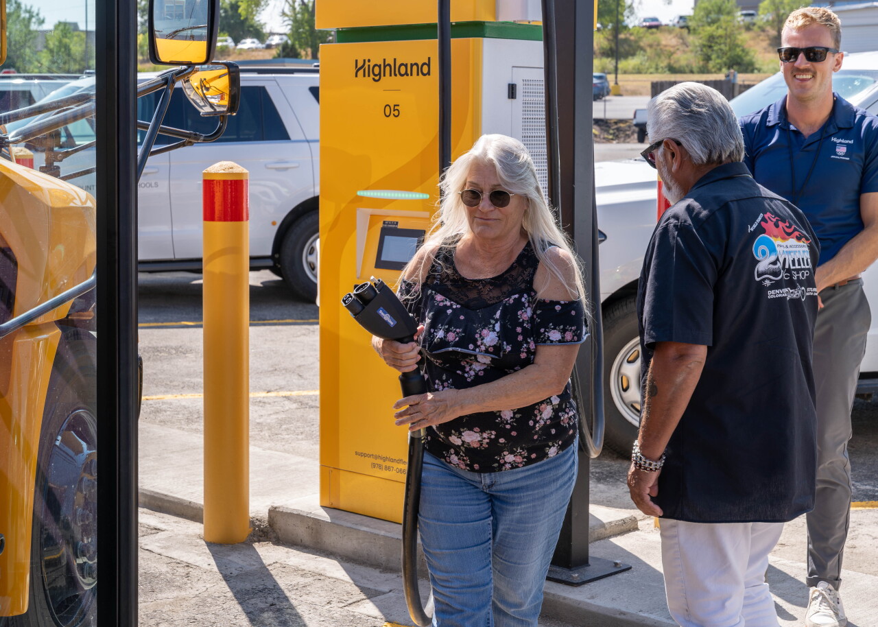 Jeffco Public Schools' electric buses