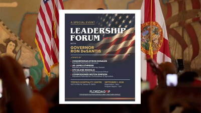 Florida GOP Leadership Forum in Tampa on Sept. 1, 2026.