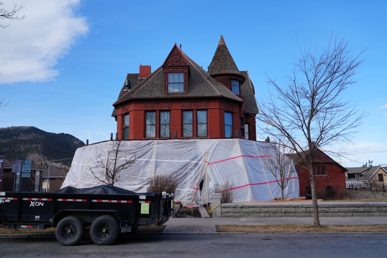 Original Governor's Mansion Construction