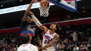 76ers Pistons Basketball