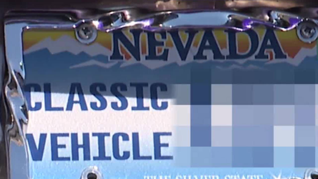 Why Do So Many Cars In Nevada Have Classic Vehicle Plates