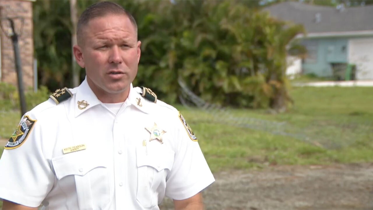 St. Lucie County Sheriff Keith Pearson discusses the investigation into a recent horse theft.