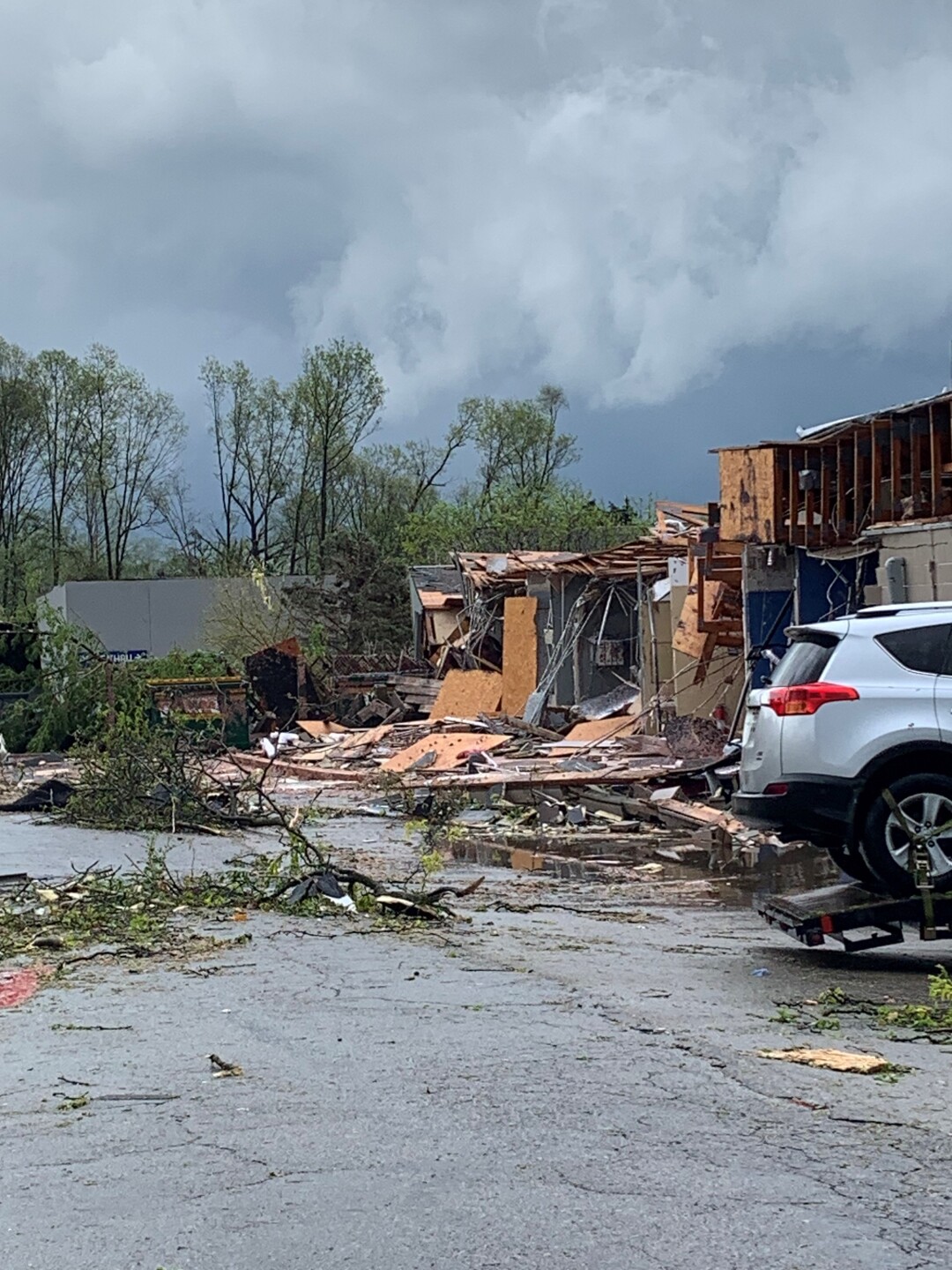 Damage reported in Portage