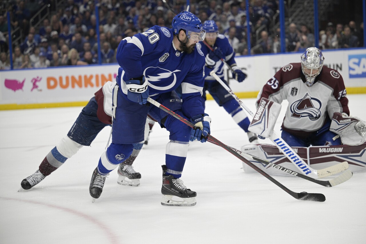 Stanley Cup Avalanche Lightning Hockey