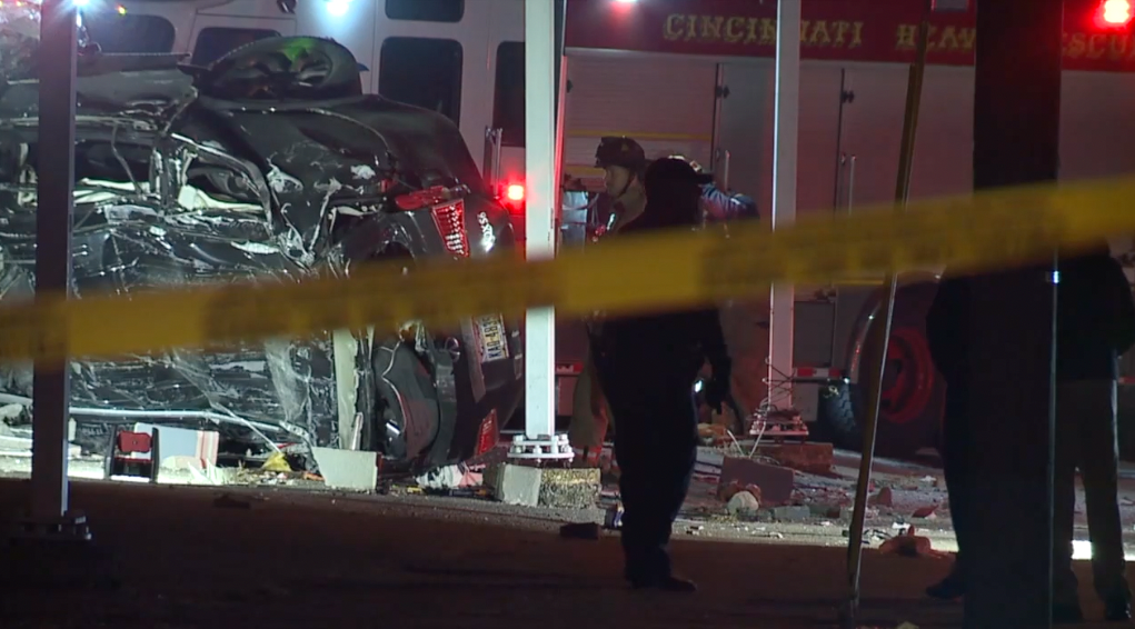 A driver fleeing an attempted traffic stop crashed into a building and died on Nov. 19, 2023.