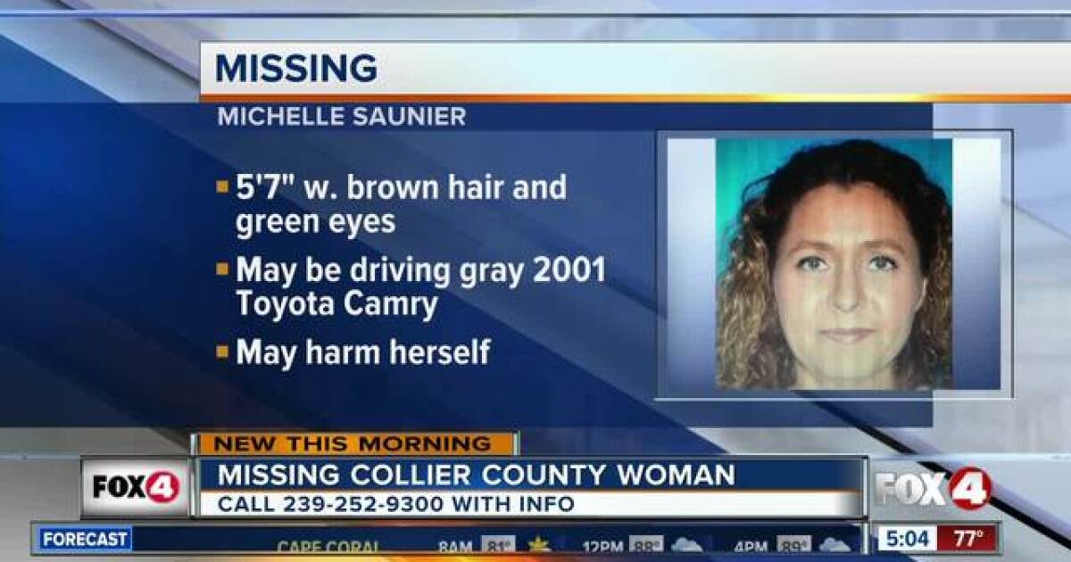 Missing woman in Collier County