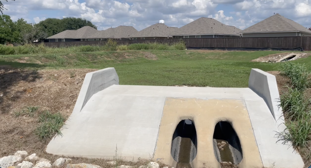 Navasota residents say Hidden Hills subdivision has turned their properties into a retention pond