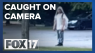 Local jogger captures video of a vandal damaging graves in Woodlawn Cemetery