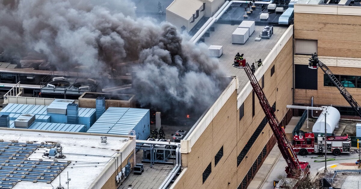 Potawatomi Casino Hotel evacuated after fire breaks out in rooftop HVAC system