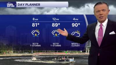 Forecast: More storms near the coast today