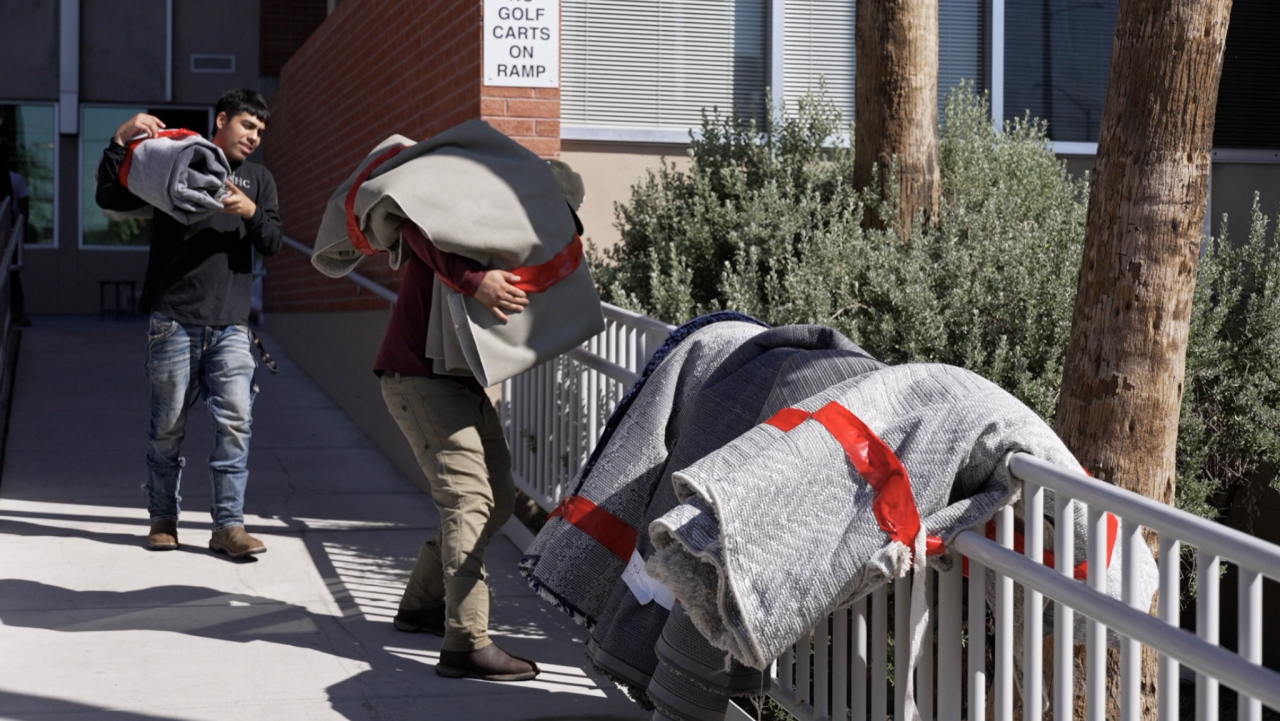 Clean up crews at Arizona-Sonora dorm after flooding Tuesday night