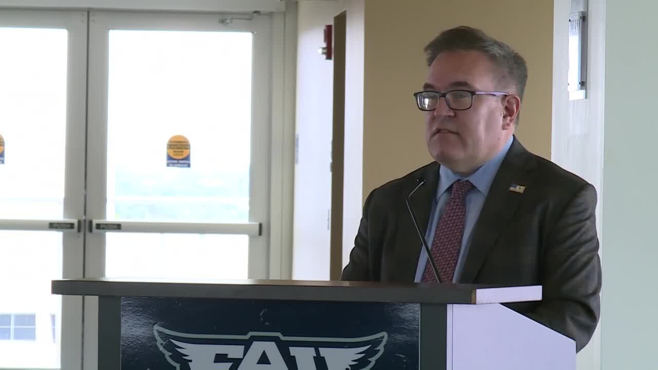 EPA Administrator Andrew Wheeler speaks at FAU