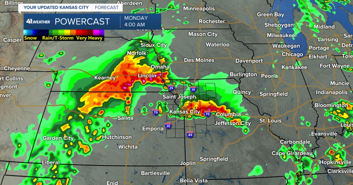 KSHB 41 Weather Blog | More thunderstorms to go, some may be severe