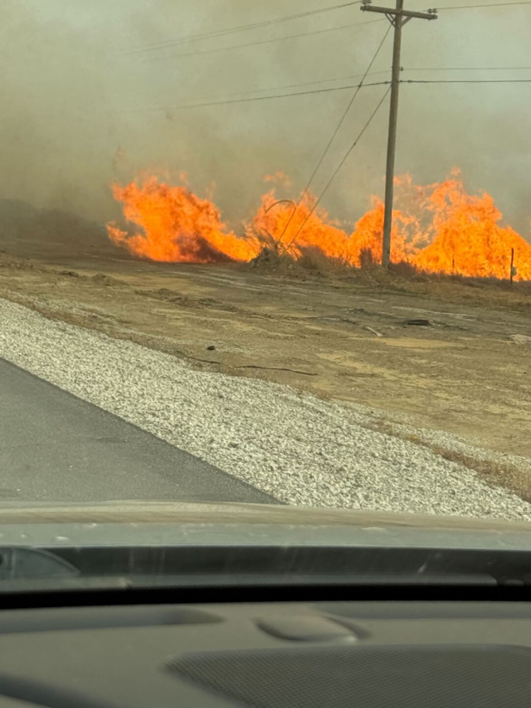 Grass fires across green country 3/14/25 - Pawhuska 3
