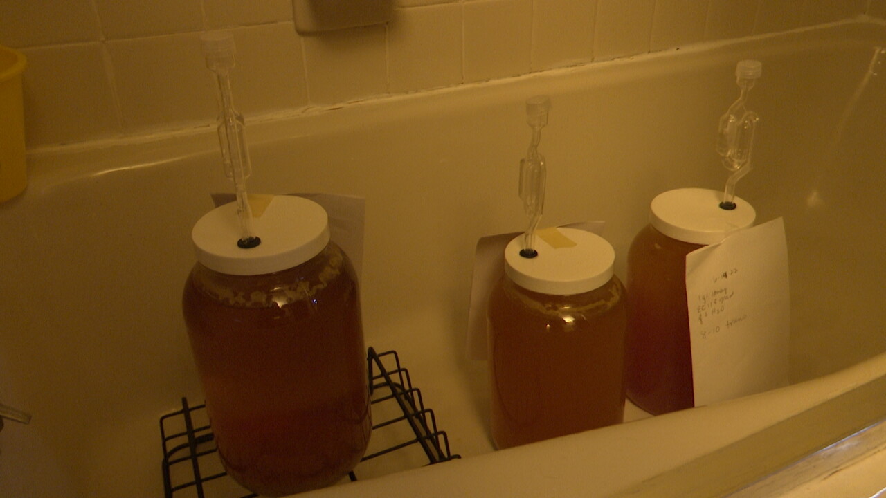 mead in bathtub