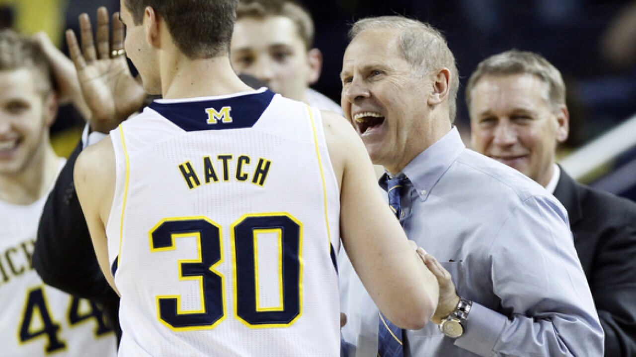 Crash survivor Austin Hatch back in L.A. with Michigan hoops