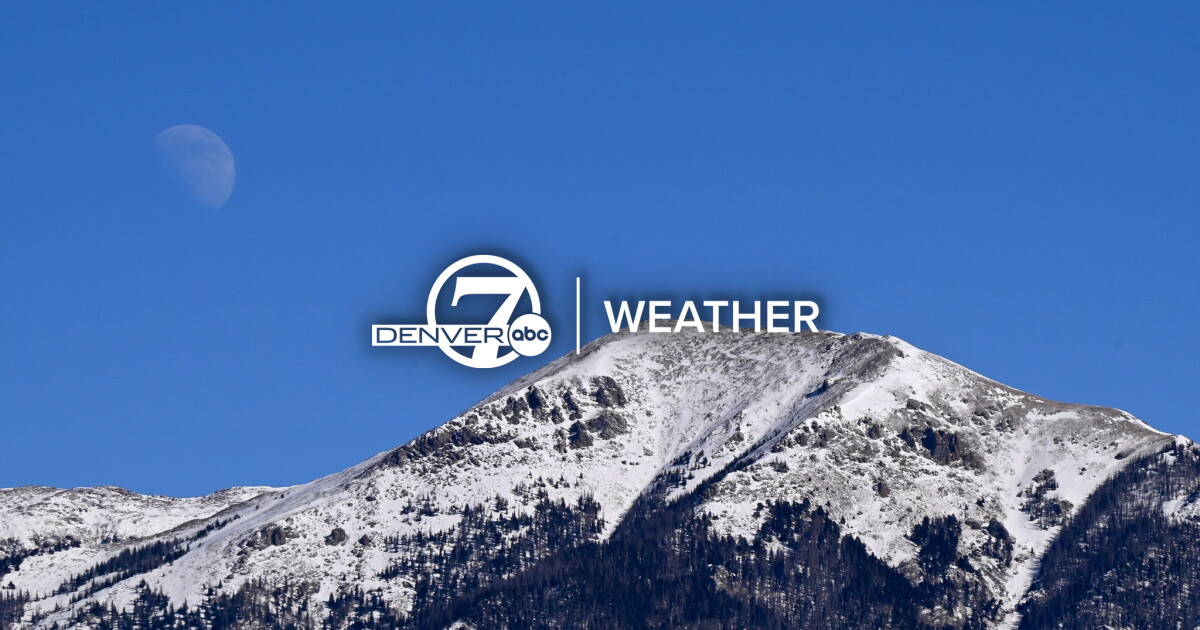 Mild and dry weather across the Denver metro area through the weekend