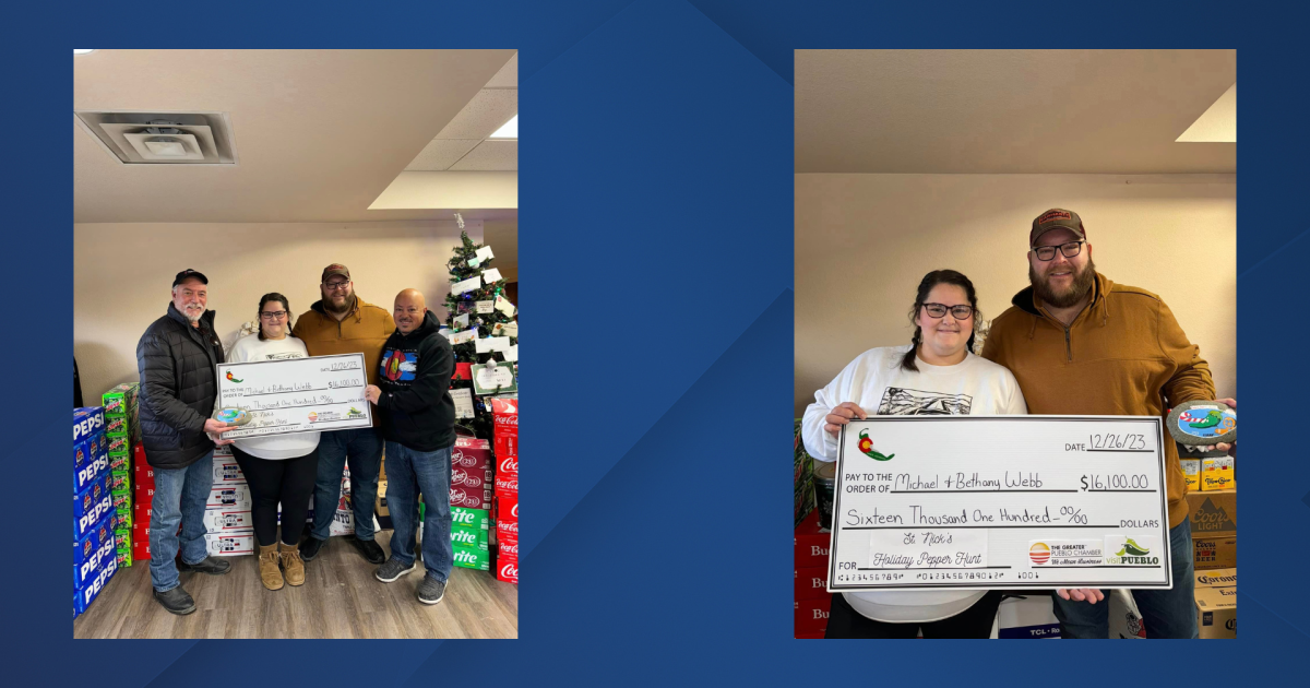 St. Nick's Holiday Pepper Hunt rock was found on the southside of Pueblo Tuesday - Vimarsana News