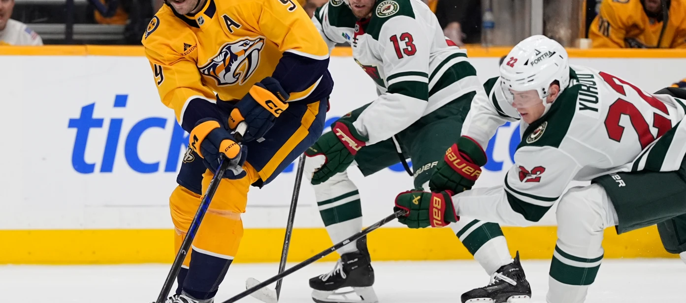 Wild Predators Hockey