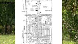 A proposed 85-acre development off Indrio Road and Russakis Road in St. Lucie County is moving closer to reality, but not without pushback from neighbors who say it will transform the area's rural character.