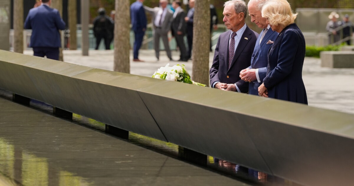 King Charles III and Queen Camilla honor 9/11 victims at Ground Zero in New York